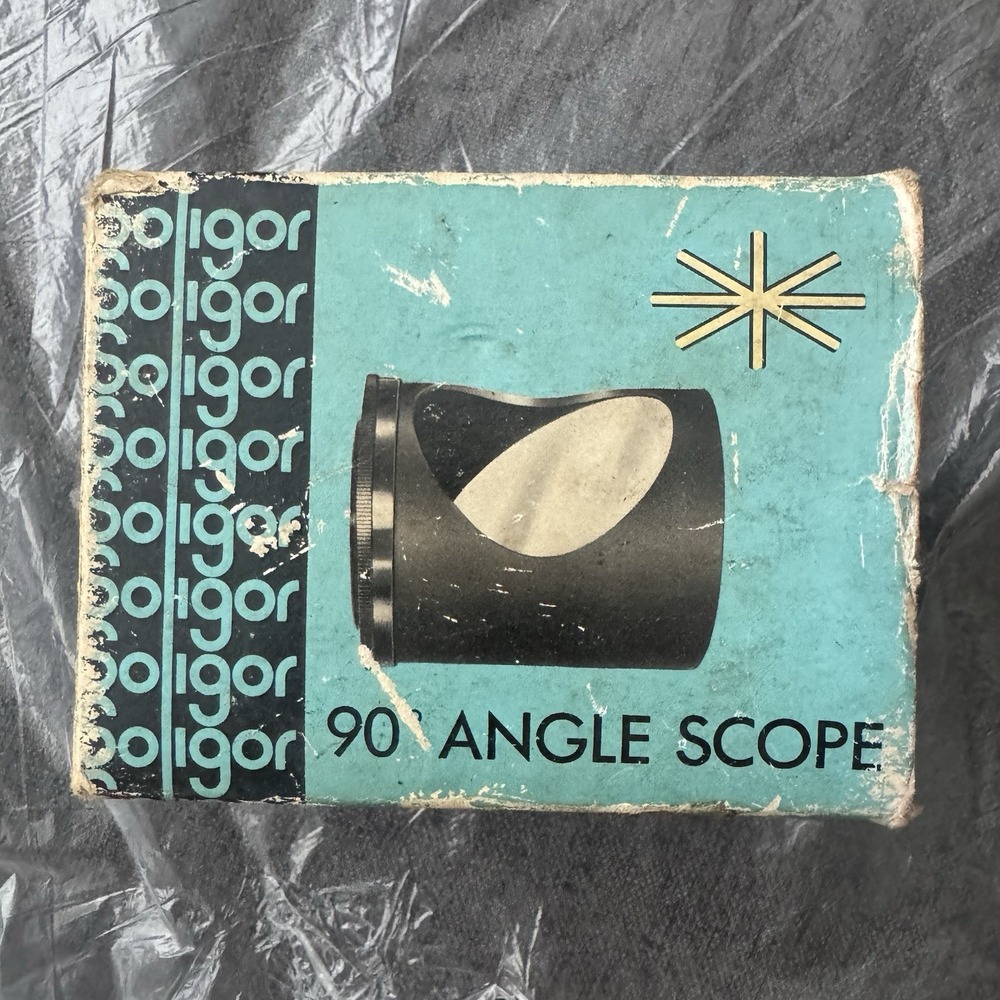 Soligor 90* Angle Scope 55mm Filter Screw Thread Lenses For 35mm Camera. Japan